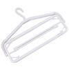 Non-slip Rotating Folding Hanger Widening Thick Support Stretchable Clothes Drying Rack Space Saving with Windproof Clamp