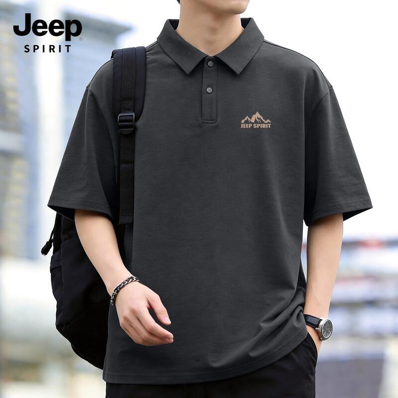 

Jeep Spirit Men s Ice Silk Quick-Dry Polo Shirt 2XL