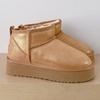 Classic Ultra Mini Women Platform Boots Leather Suede Comfort Winter Warm Fur Slippers Shoes 2026 New Design Man Short Snow Boot