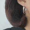 Women's Daily Double Hula Hoop Earrings