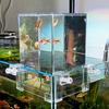Acryl-Fischturm-Luftverlängerungs-Aquarium für die ökologische Landschaftsgestaltung. Bequemer Beobachtungs- und Sichtbereich, vergrößert den Raum