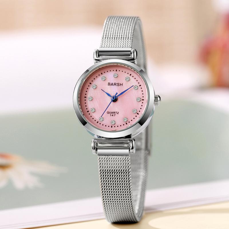 

Женские серебристые часы Маленькие женские наручные часы Модные женские часы Часы Reloj Mujer Relogio Feminino Дропшиппинг Подарки