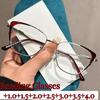 New Vintage Cat Eye Reading Glasses for Women Men Metal Frame Anti Blue Light Presbyopia Glasses Retro High-definition Eyewear