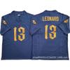 Mens Rugby Jersey Custom Embroidered Team Uniform Leonard Love 4 13 College Style Training Shirt Cotton Blend