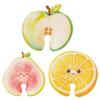 Eco Friendly Kitchen Cleaning Fruit Shaped Dish Sponge, Non-scratch Scrubber, Heavy Duty Dishwashing Sponges Rich Foam Extraction Versatile