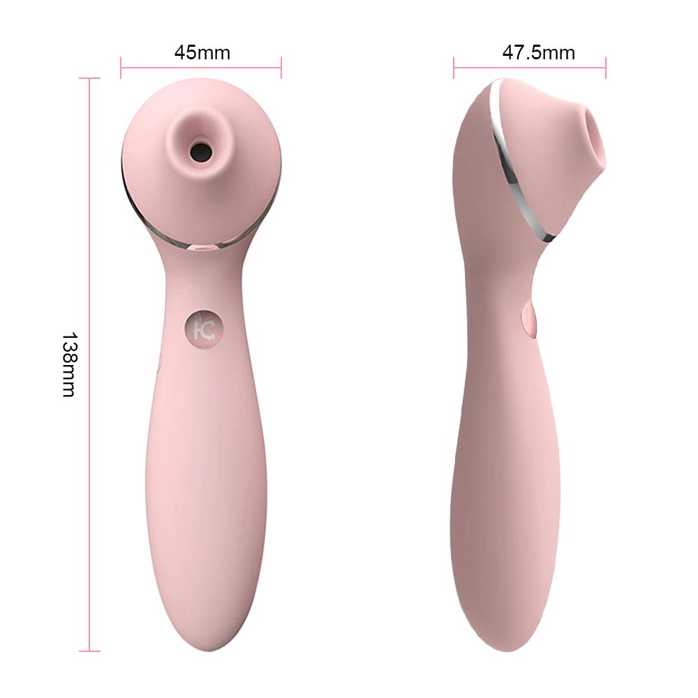 2In1 Rechargeable Clitoral Stimulator Suction  Sex Toy For Women Suction S