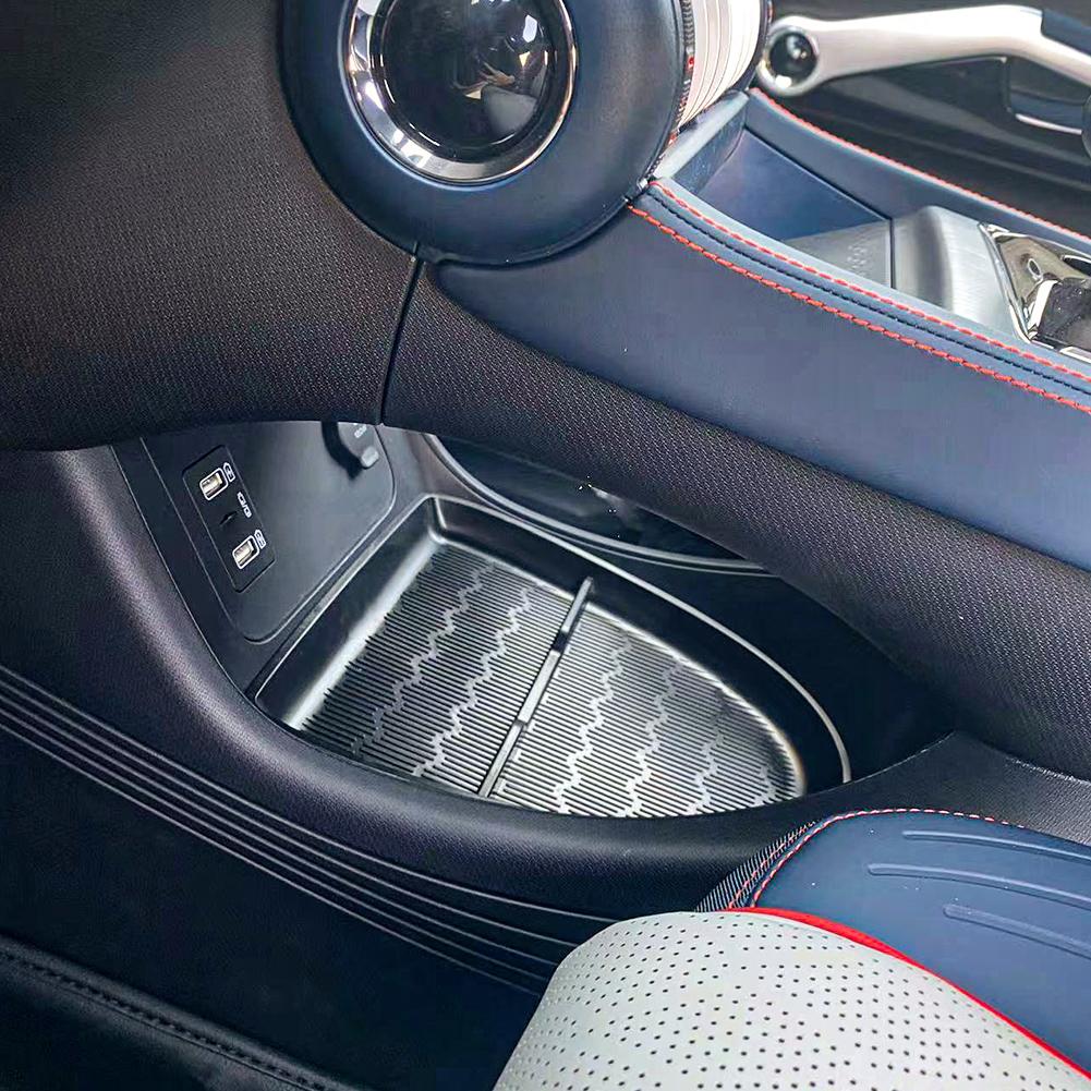 Car Central Console Phone Holder Tray Organizer Detachable Durable Easily Install Center Console Organizer Suitable for Byd Atto 3 2022 #469496