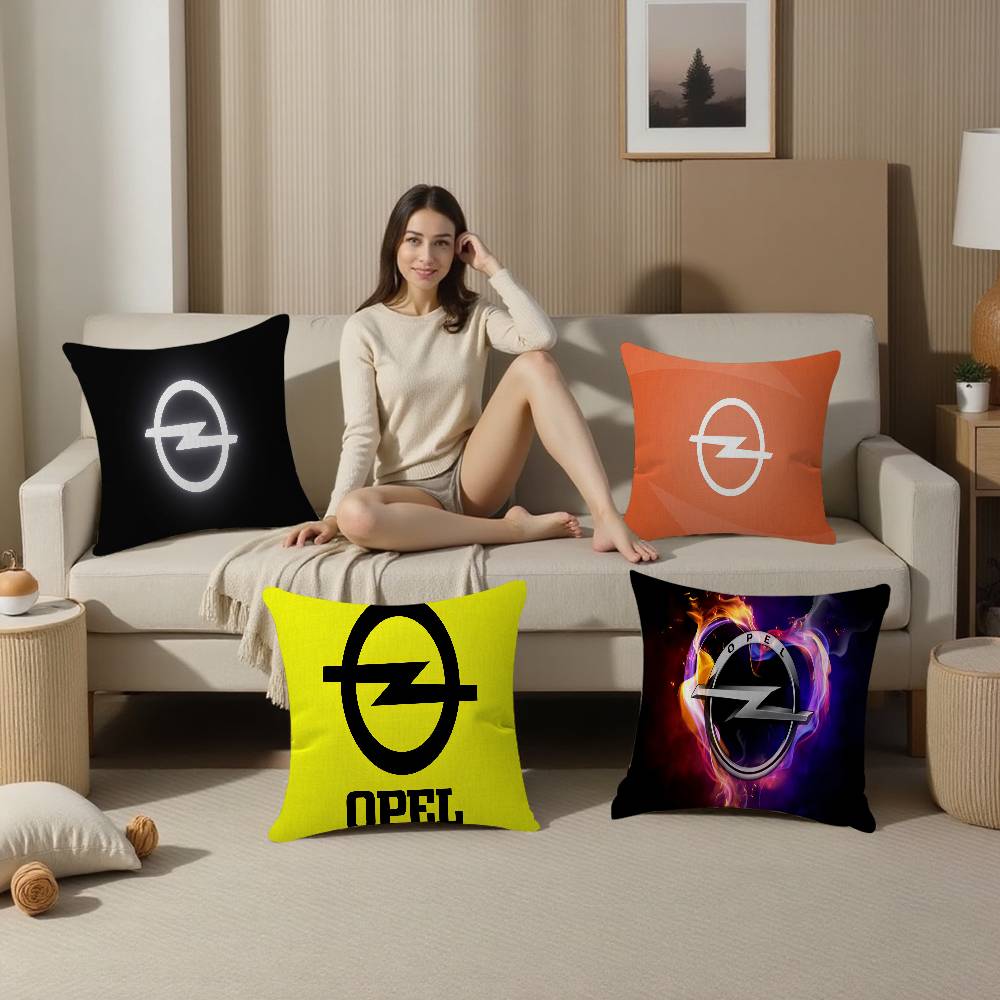 O-OPEL LOGO povlak na polštář potah na sedací polštář dekorace do pokoje dětský dárek