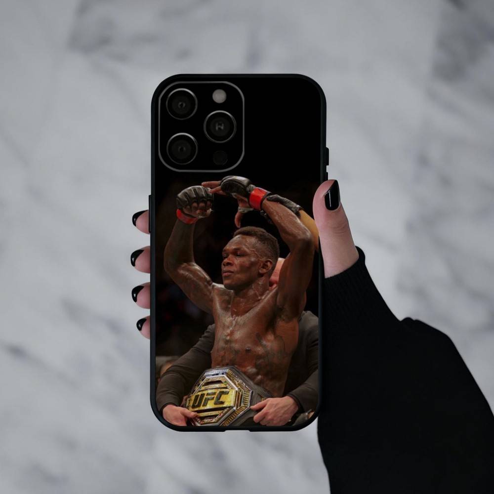 I-Israel A-Adesanya-A Phone Case For iPhone 17pro, 16,15,14,13,12,11 X XR Plus,Others Soft Black Cover