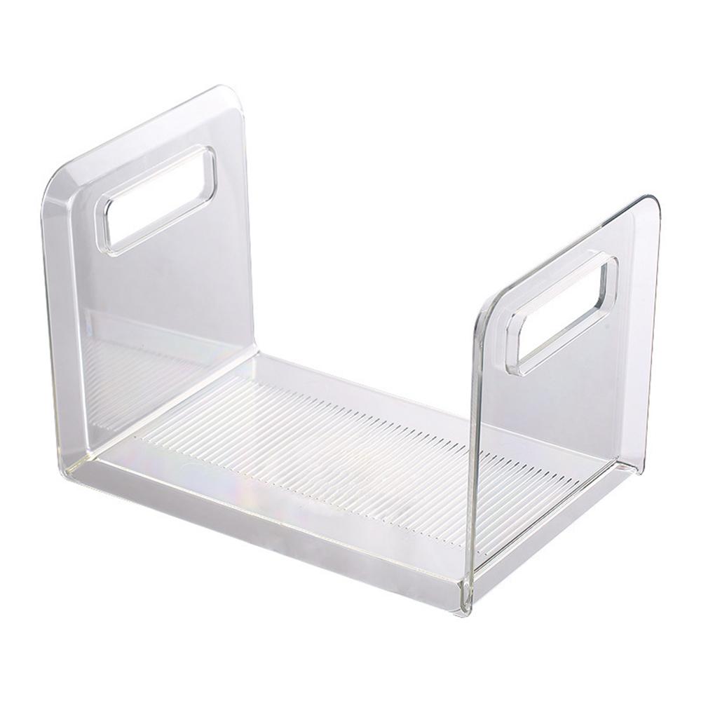 

Прозрачная подставка для книг для домашних животных, книжная полка, настольная декоративная полка для хранения, студенческая настольная полка для небольших книг / компакт-дисков в мягкой обложке прозрачный