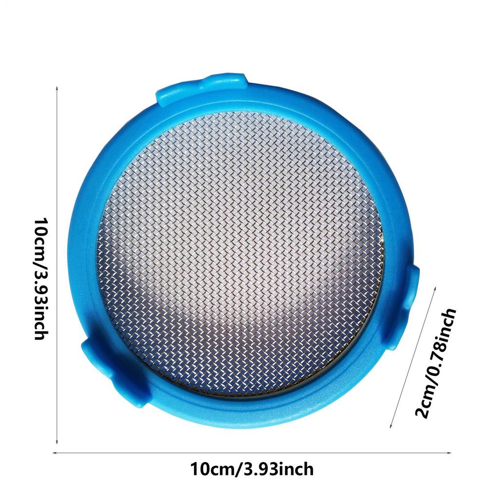 Sprouting Lid With Stainless Steel Screen Mesh Cover Wide Mouth MasonJar For Mouth MasonSprout Jars Germination Strainer