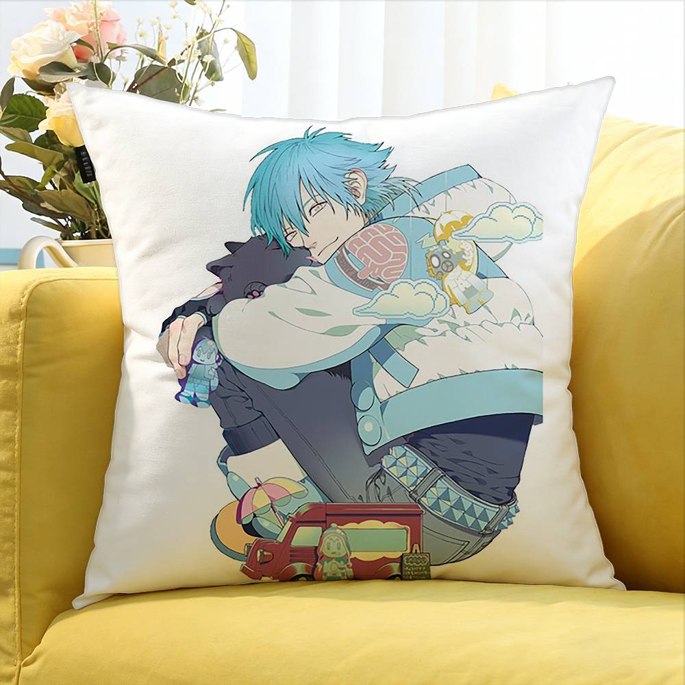 Game Dramatical Murder Aoba Seragaki World Various Sizes Square Pillow Case For Car Home Bedchamber Decor