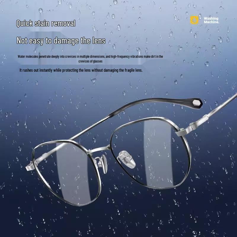 Ultrasonic Glasses & Jewelry Cleaner: Automatic for Eyewear, Retainers & Contacts - Newcomer Discount ¥5