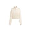 Adidas Originals Premium Essentials Half Zip Knitwear Women's Wonder White Unisex II8043
