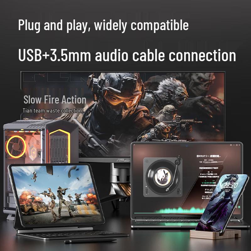 Founder C200 Wired Desktop Computer Speaker