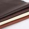 Colorful plain weave top layer cowhide leather material, genuine leather fabric with drop pattern of 1.2mm thick soft cowhide so