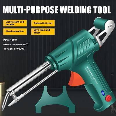 Multi-Function Soldering Iron Set Ergonomic Handle Intelligent Control Automatic Corded Solder Iron Internal Heat Electric Welding Tool