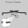 Motorcycle Passing Light Bracket Accessories Driving Pass Head Lamp Mount Bar