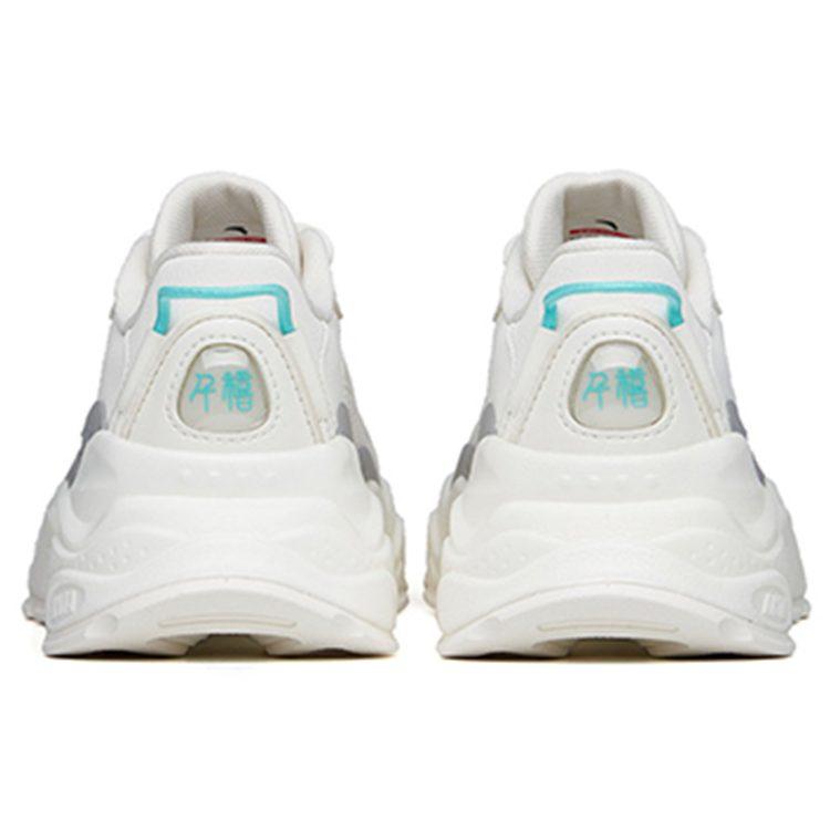 Anta Millennium Textile, Synthetic Leather Cushioning Slip Resistant Abrasion Resistant Low top Casual Shoes Women's 122228890-5