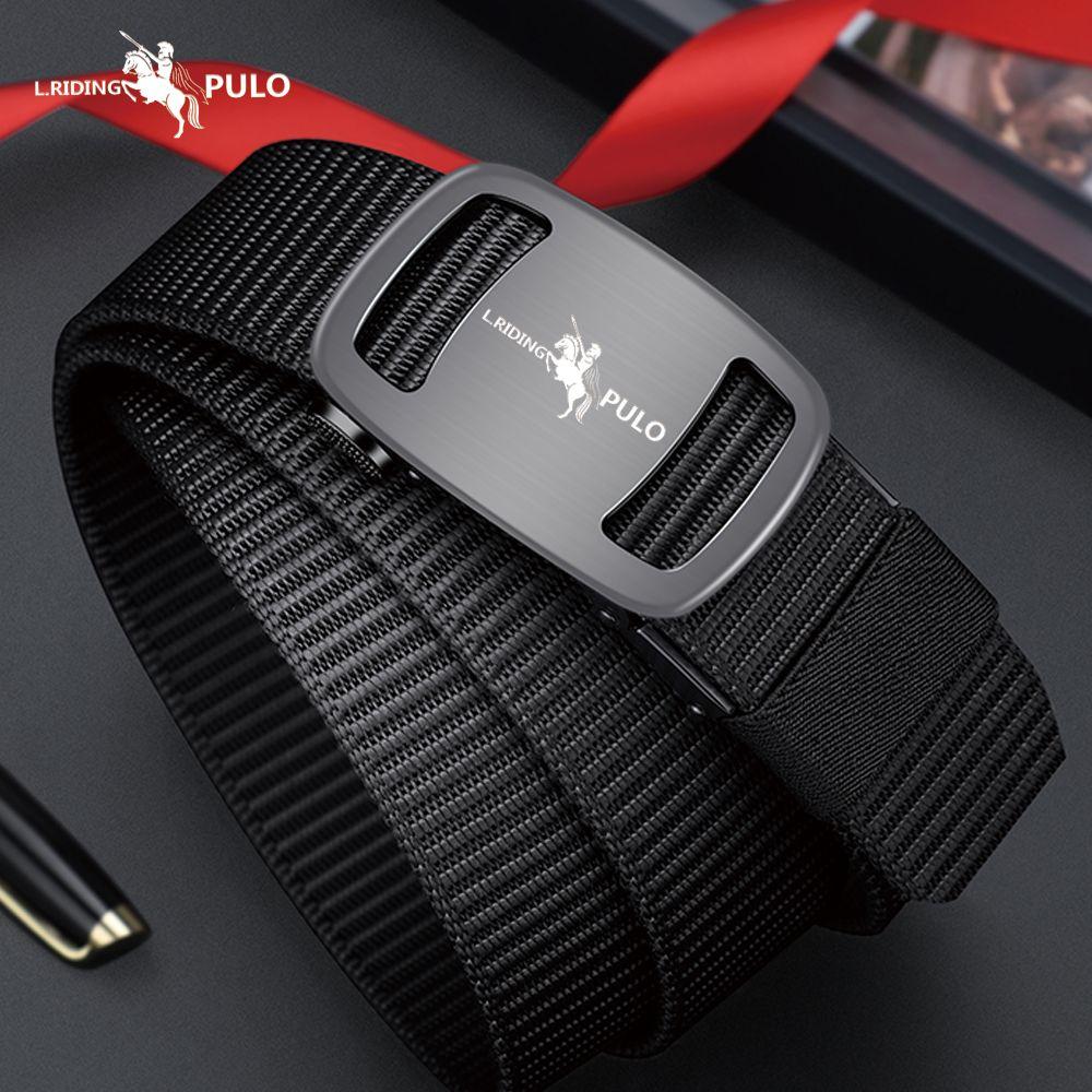 Men's Automatic Buckle Wear-resistant Belt for Middle-aged and Young Business and Casual Belt