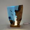 Seabed World Organism Resin Table Light USB Charge Creactive Art Decoration Lamp Table Decoration Lamp Bedroom Office Desk Decor