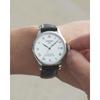 Tissot Le Locle Automatic Powermatic 80 Watch, Silver Dial, Leather Strap, Men's, T0064071603300