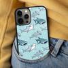 Shark Ocean Fish Soft Phone Case for iPhone 17 Air 16e Pro Max 15 Pro 13 14 Plus 11 12 MagSafe Magnetic Coque