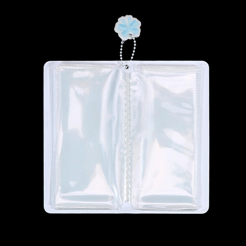 Elegant Photocard Binder Card Album With 4 Compartments Bowknot Pocket Small Cute Photo Album For Fans Boys Girls For Collecting And Organizing Cards