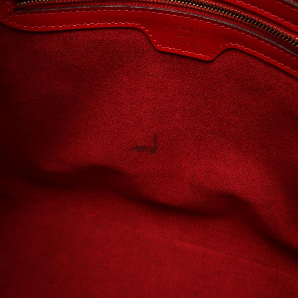 Used LOUIS VUITTON Epi rucksack Castilian red Shoulder Bag M52287 leather Red Red Used Women