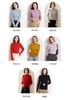Women's Loose Fit Cashmere Half-High Neck Sweater - Soft, Classic Autumn/Winter Knit Base Layer