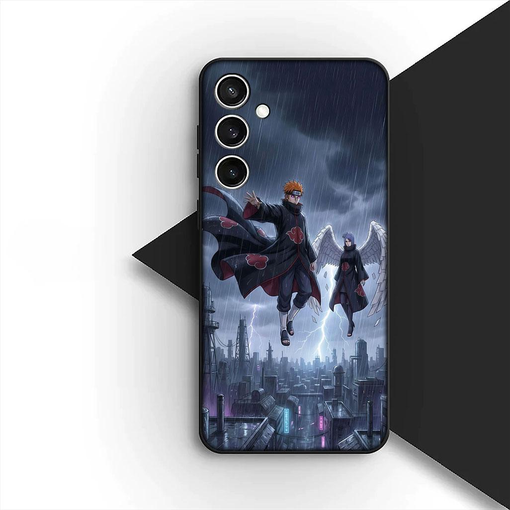 

Cover for Samsung Galaxy S20 S22 S21 FE Ultra Plus A07 A17 A15 A16 A25 A57 A37 Casing Phone Case Pain Narutos konan Akatsuki Galaxy S22 5G