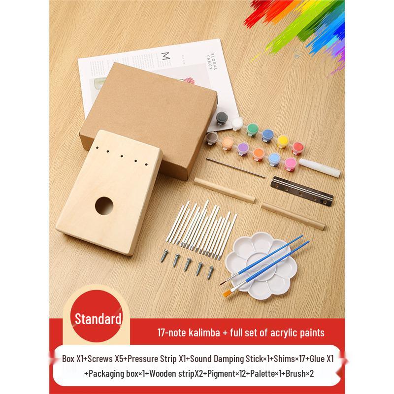 DIY Ukulele Craft Kit: Beginner-Friendly Handmade Small Guitar for Kids