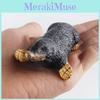 Plastic Wildlife Model Set Of Land Animals Elephant Koala Capybara Squirrel Raccoon For Educational Purposes