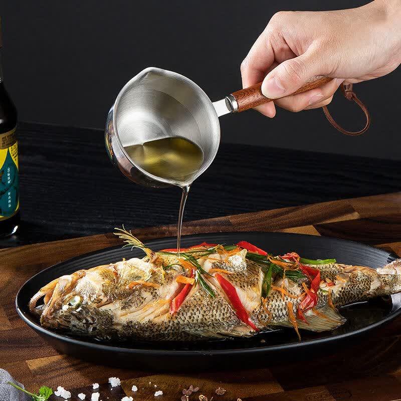 Meichu 304 Stainless Steel Oil Splashing Pot
