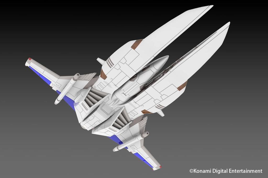 PM Office A Gradius II Vic Viper Ver. Gradius II 1/144 Scale, Approximately 150mm Long, Pre-Colored Plastic Model Kit PP157