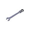 Adjustable Double-End Ratchet Wrench - Steel Straight Head for Auto Repair