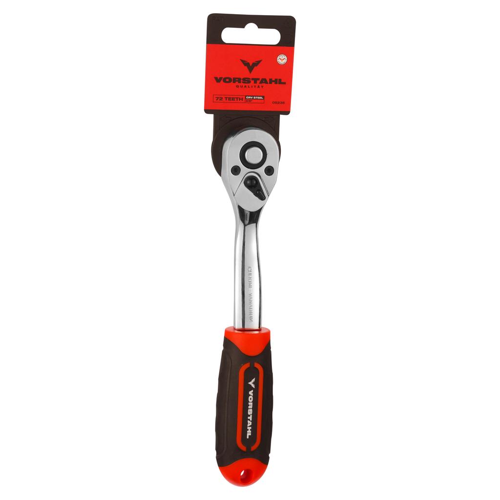 Ratchet 3/8” CURV CrV Socket Wrench 72 teeth Vorstahl