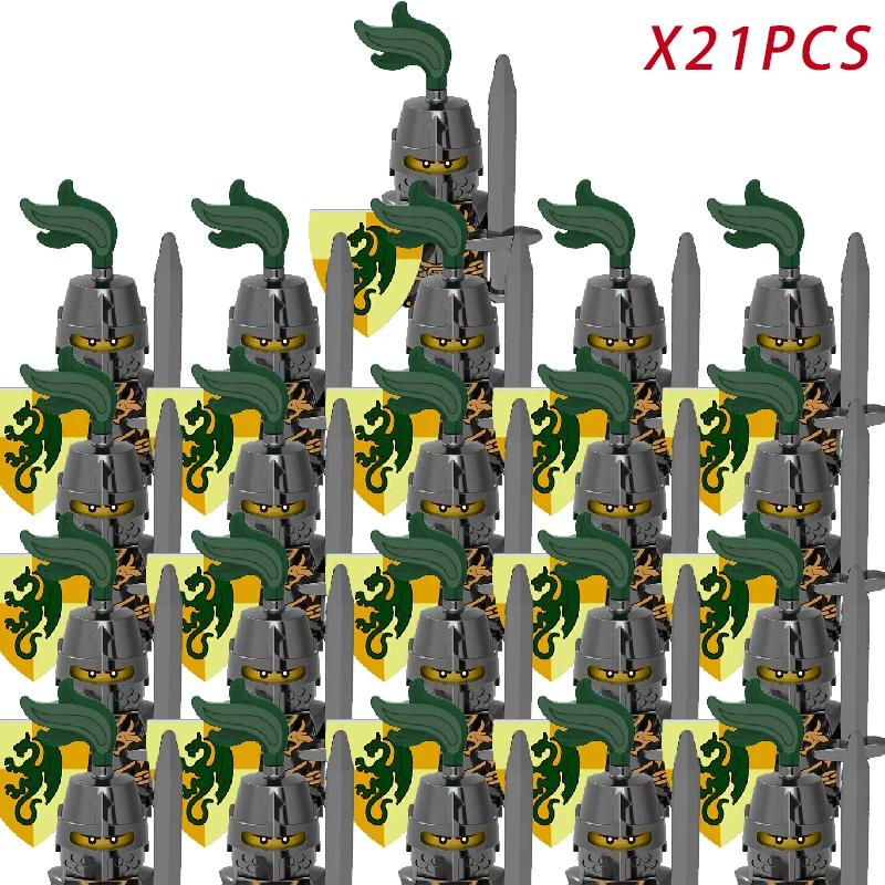 Medieval Knights & Warriors Building Blocks Roman Legion Spartan Cavalry Crusaders Bricks