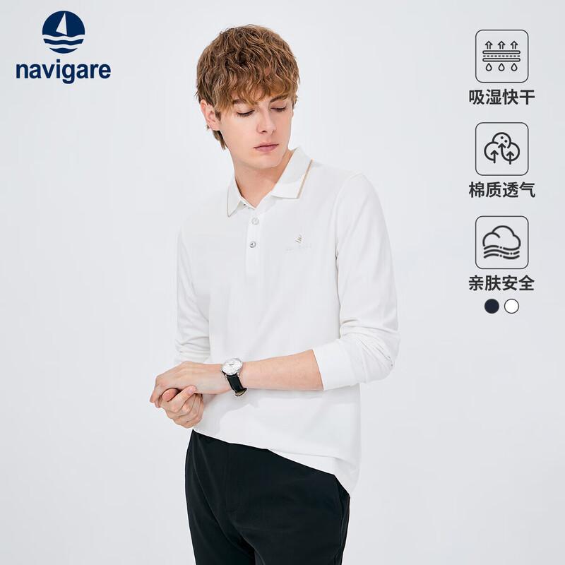 Navigare Men s Quick-Dry Long Sleeve Polo Shirt L/50