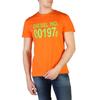 Diesel Men's Graphic Logo T-Shirt 00SASA0AAXJ, White, Size S, 100