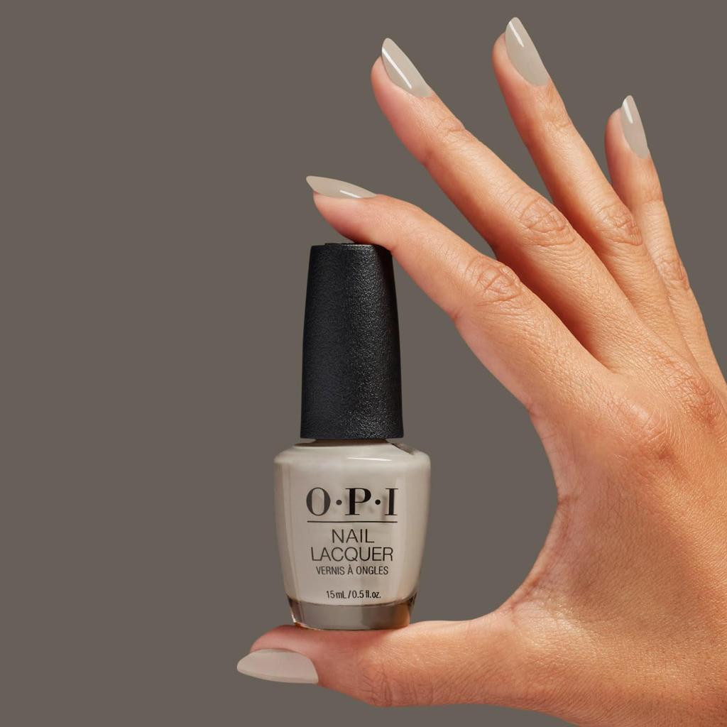 OPI Nail Highly Easy To Gray 15mL Lacquer Perfect As a Gift Polish, Pigmented, Apply, Cream, (Nail NLF033) -