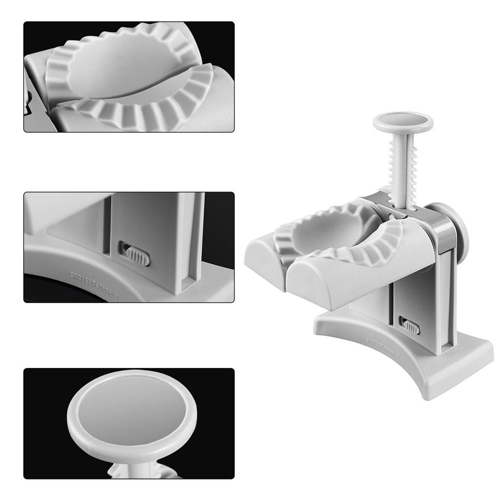 Easy To Use Single Head Dumpling Press for Family Kitchens Quick Press Action Perfect Closures Dishwasher Easy Cleaning
