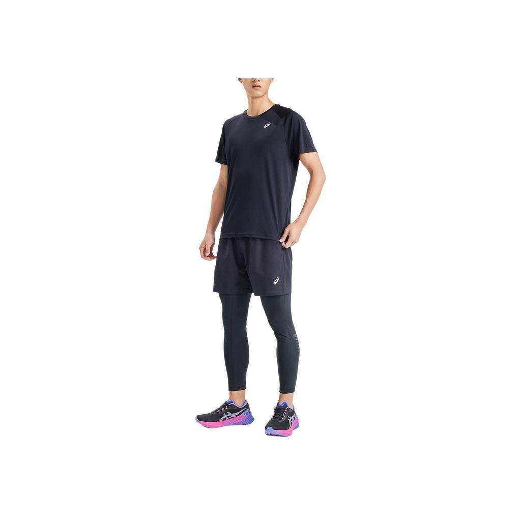 New ASICS T Shirts Men's Black 2011C701-001
