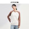 JOY SPEAKER Women's Color Block Long Sleeve T-Shirt