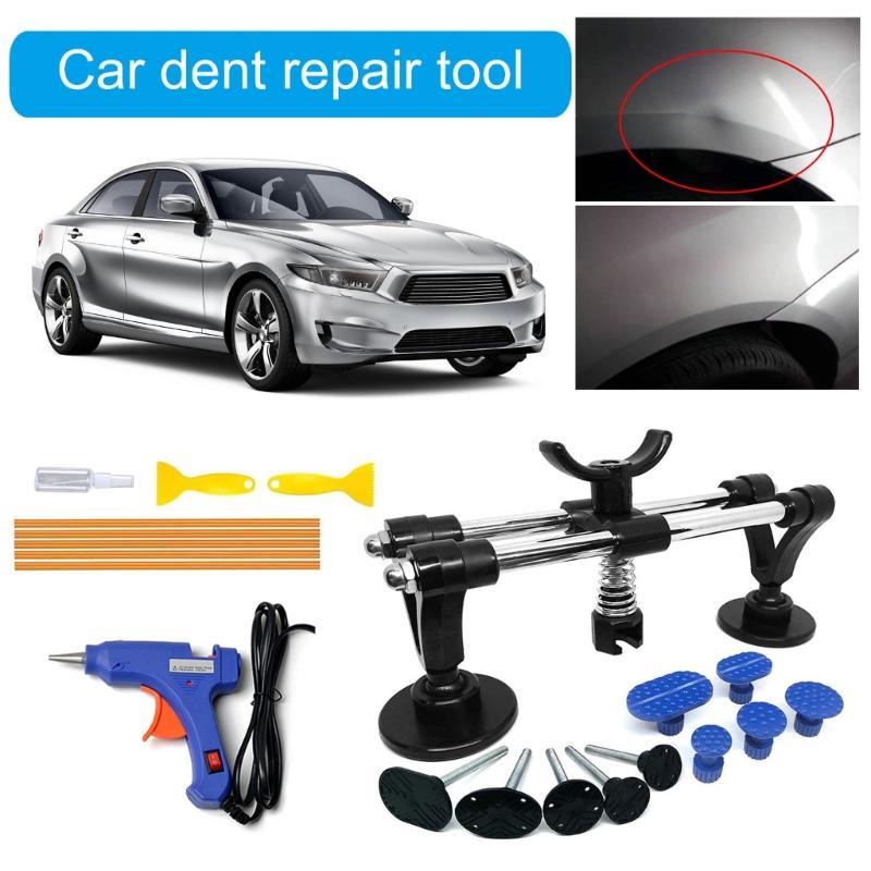 Car Dent Repair Universal Vehicle Dent Repair with Bridge Puller Damage Dent Remover Dent Removal Tool