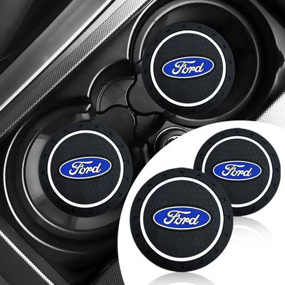 Otomobil Aksesuarları Araba Bardak Altlığı Su Bardağı Şişe Tutucu Kaymaz Ped Mustang Mondeo Focus Fiesta Escape Kuga Ecosport Ranger İçin