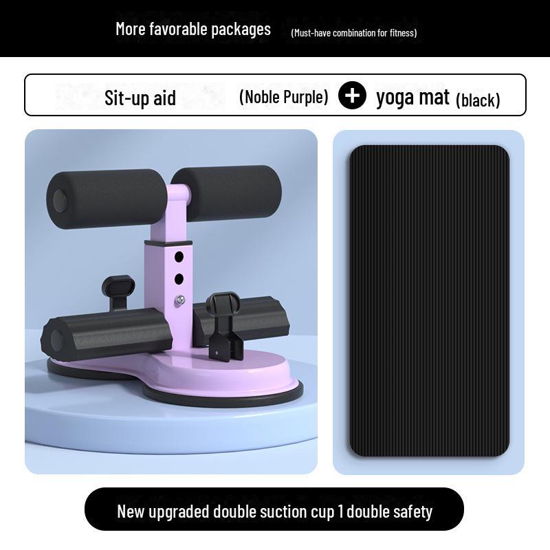 Sit-Up Assistant: Suction Cup Ab & Waist Fitness Device for Home Exercise