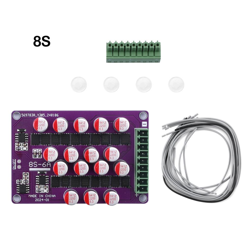3S 4S 6S 8S 17S Capacitor Active Balancer Lithium Battery Balance Board Lifepo4 Lithium Titanate Battery Balancer