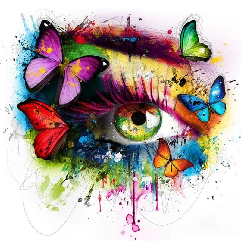 DCIDBEI 40x50CM 5D Diamond Painting Teschio Donna Quadrato