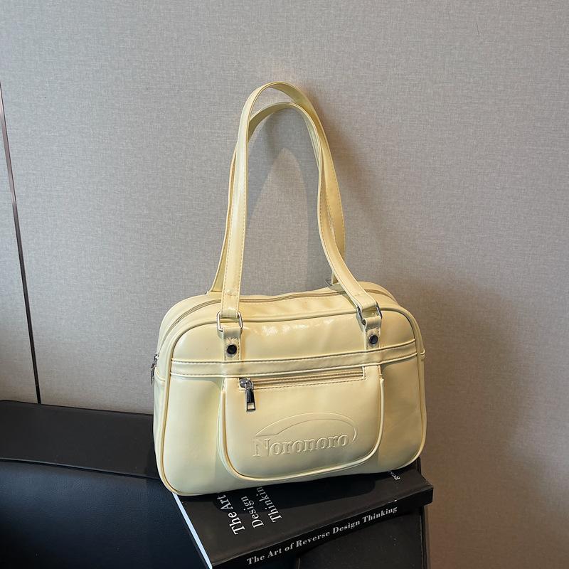 

Модный рюкзак большой вместимости женский 2025 новый многофункциональный наплечный рюкзак рабочая сумка жёлтый